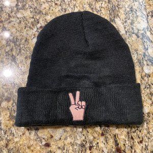 Peace Sign Beanie